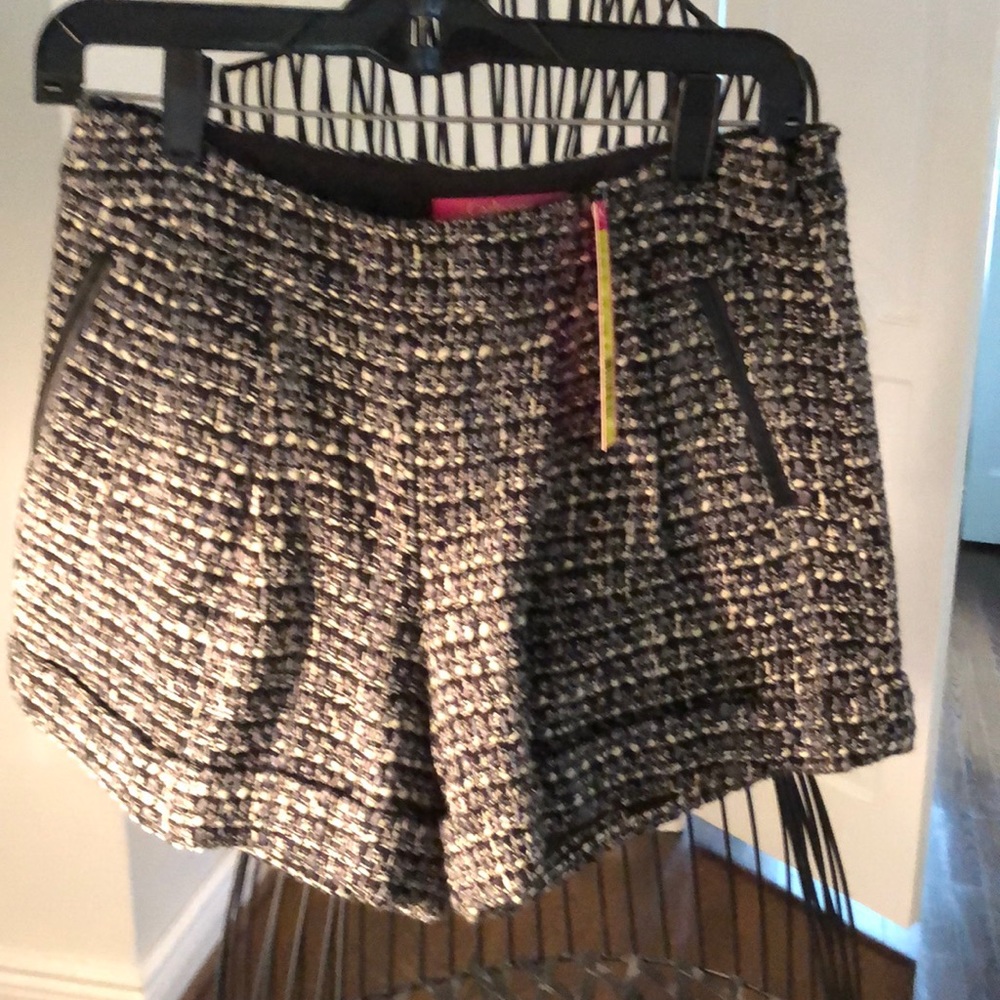 Tweed Catherine Malandrino dressy shorts.  NWT